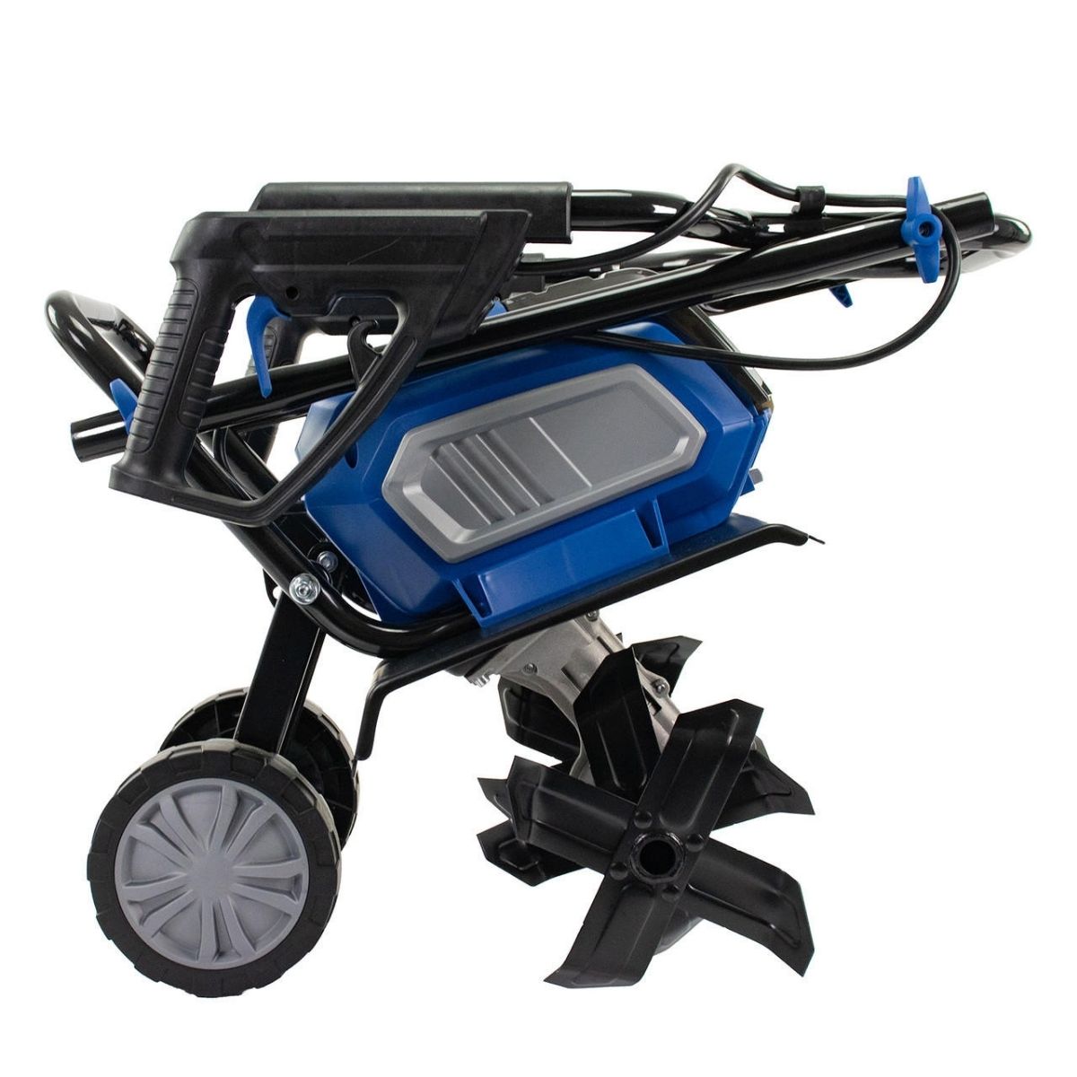 Hyundai HY2198 2 x 20V (40V) 360mm Brushless Garden Tiller with 4.0Ah Batteries