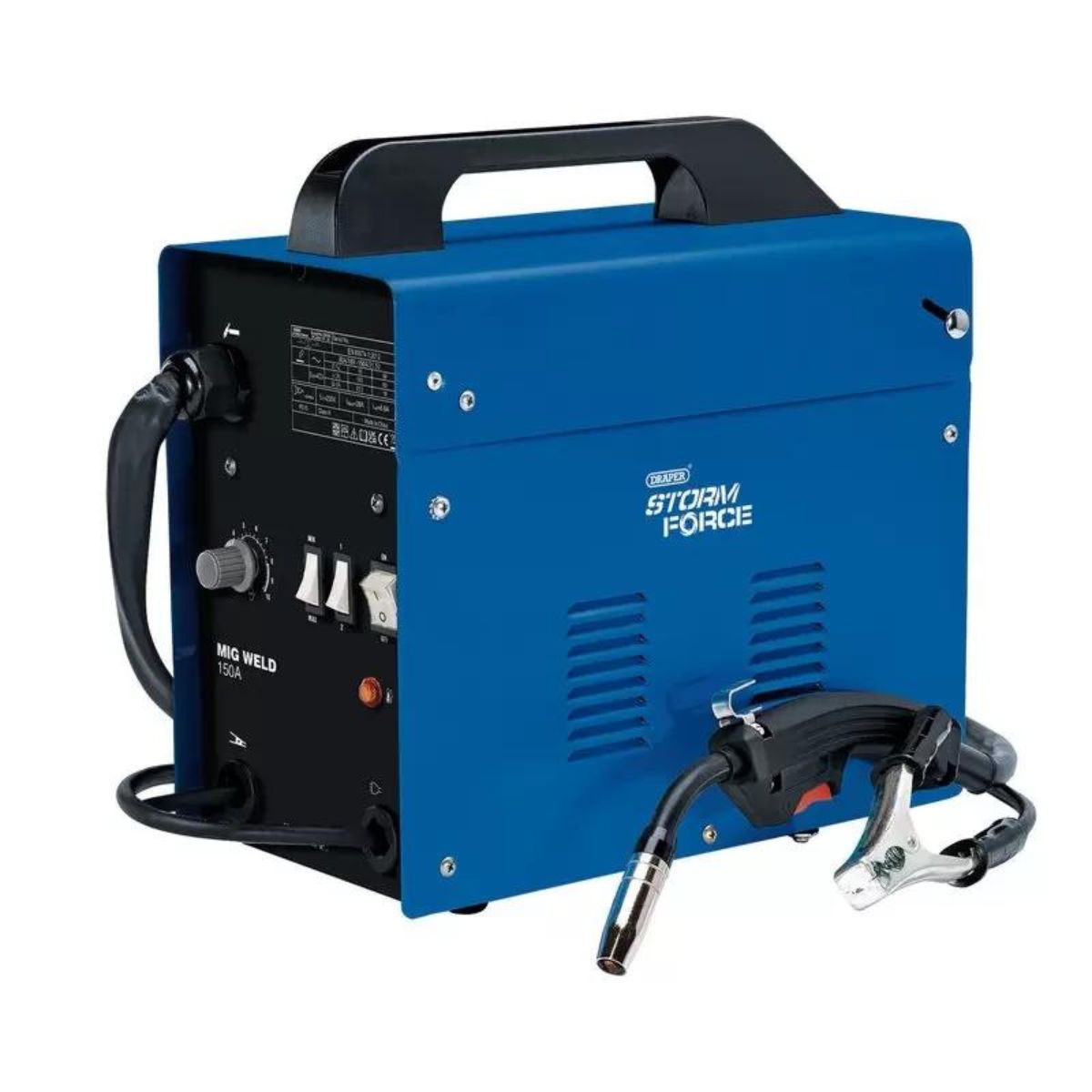 Draper MW150A/SF Storm Force Gasless MIG Welder 230V/150A 70050