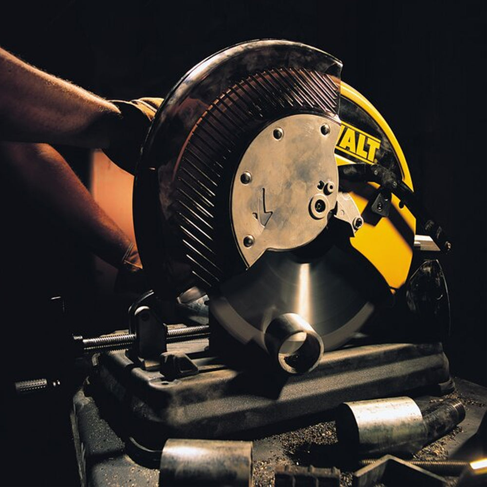 Dewalt DW872-GB 355MM Metal Cutting Chop saw 2200W/240V Durable and Powerful for Precision Cuts