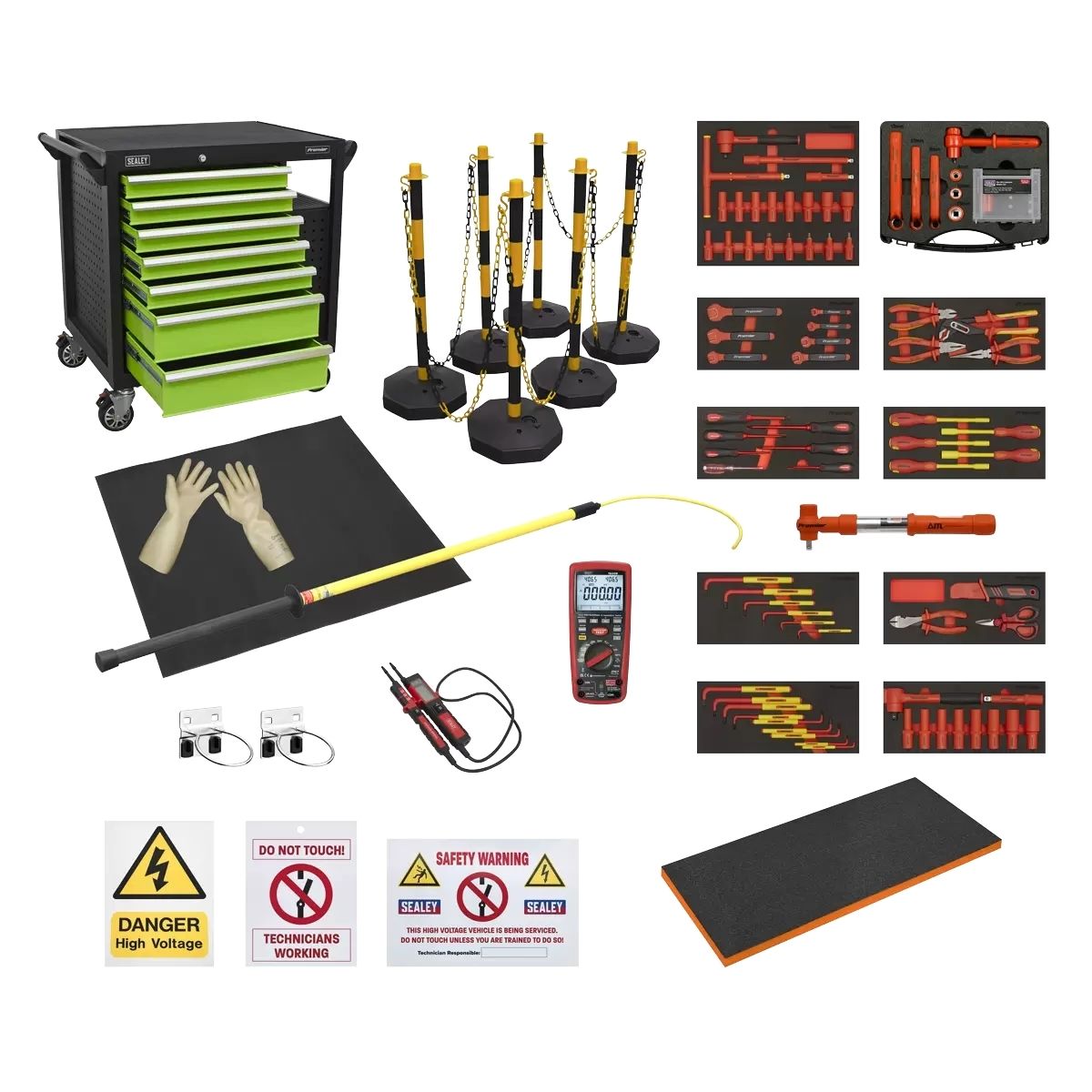 Sealey HVCOM2 EV/Hybrid Master Tool Kit 23pc