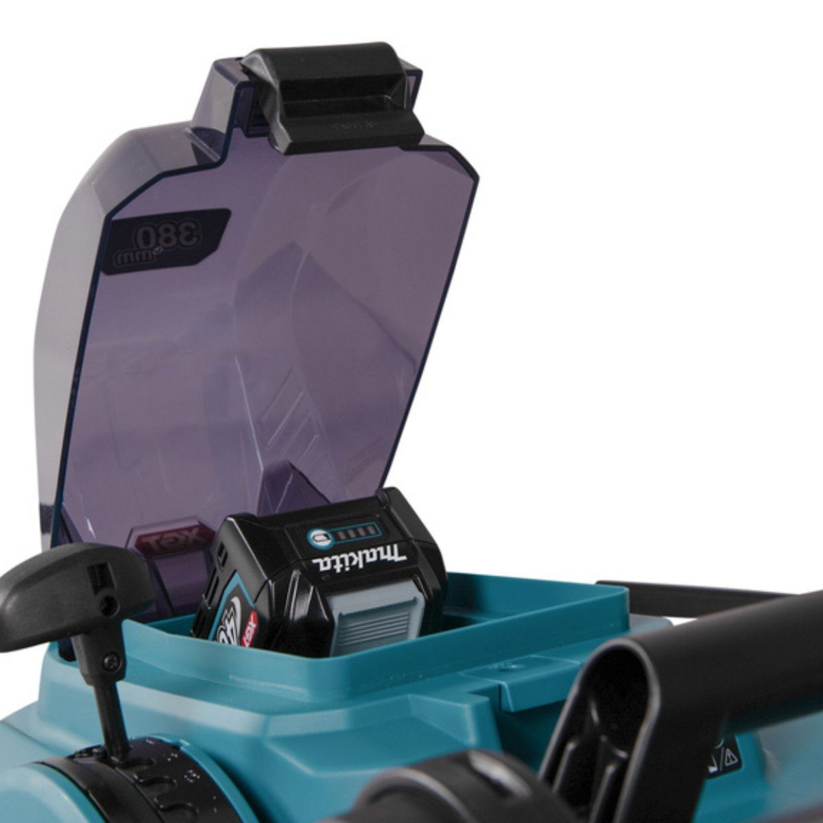 Makita LM003GM103 40V XGT Brushless 380mm (15″) Lawn Mower with 1 x 4.0Ah Battery & Charger
