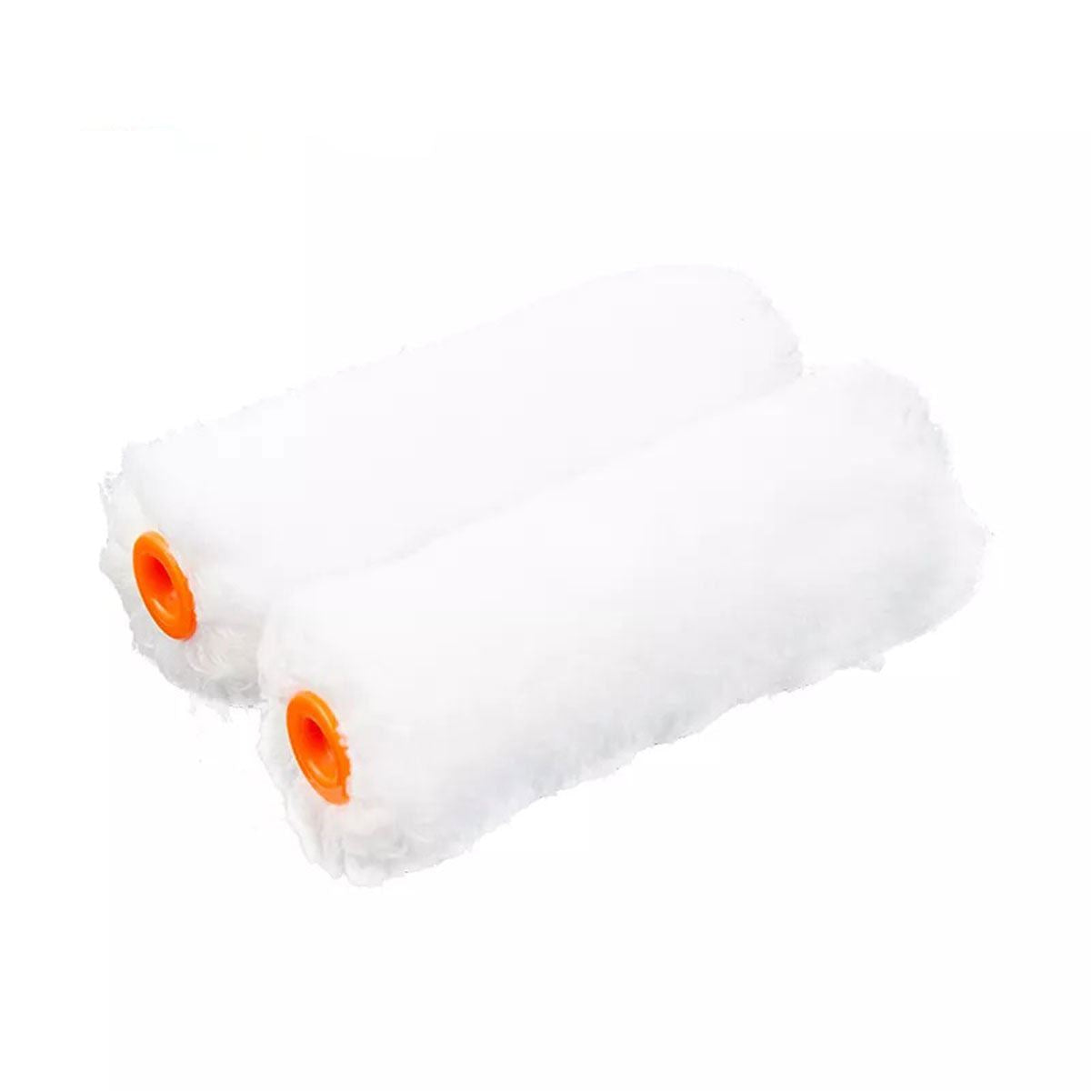 Kendo 100mm (4-inch) Microfiber Roller Cover with Core - 2 Piece Set