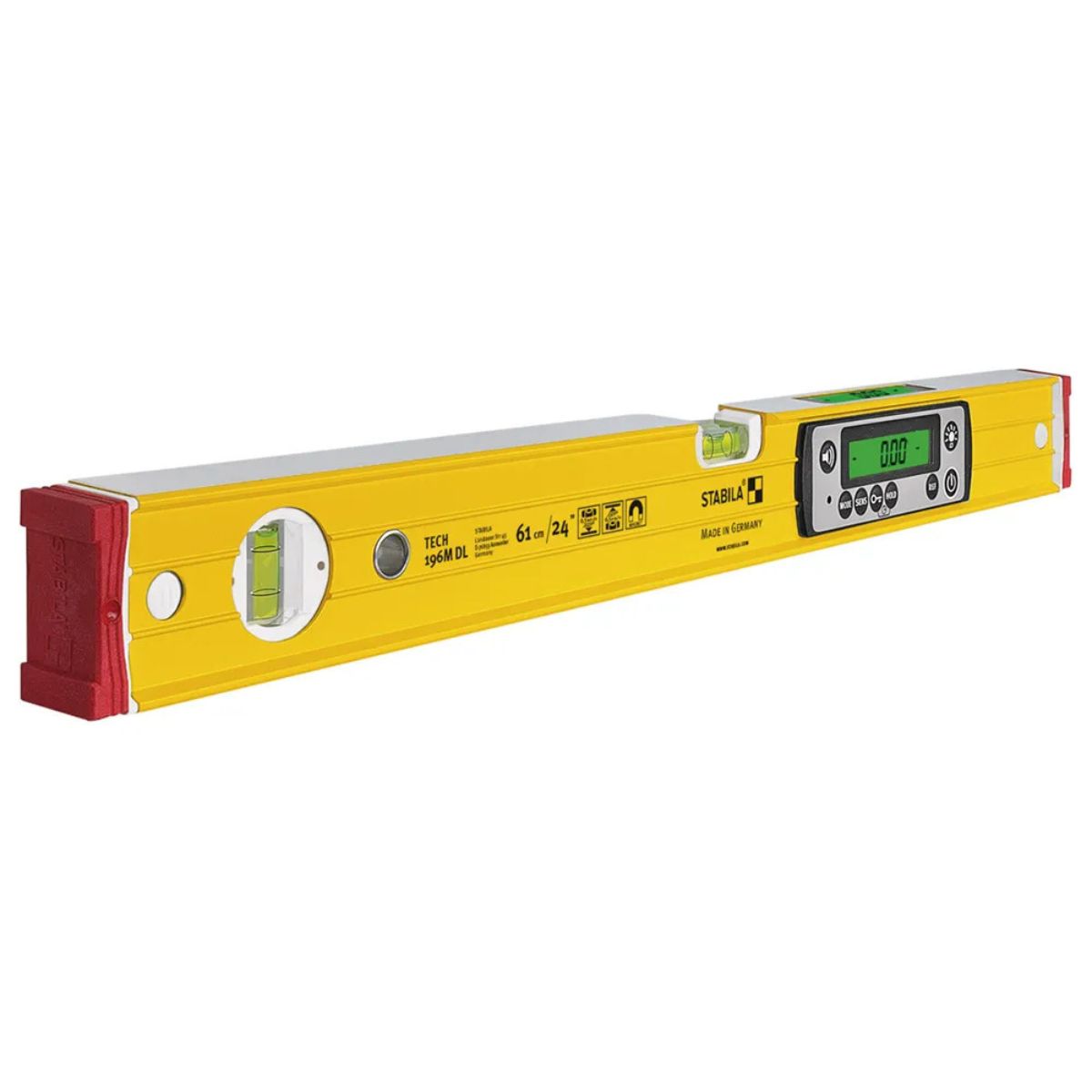 Stabila STB19823 TECH 196M DL Digital Spirit Level 60cm Precision Tool for Accurate Measurements 19823