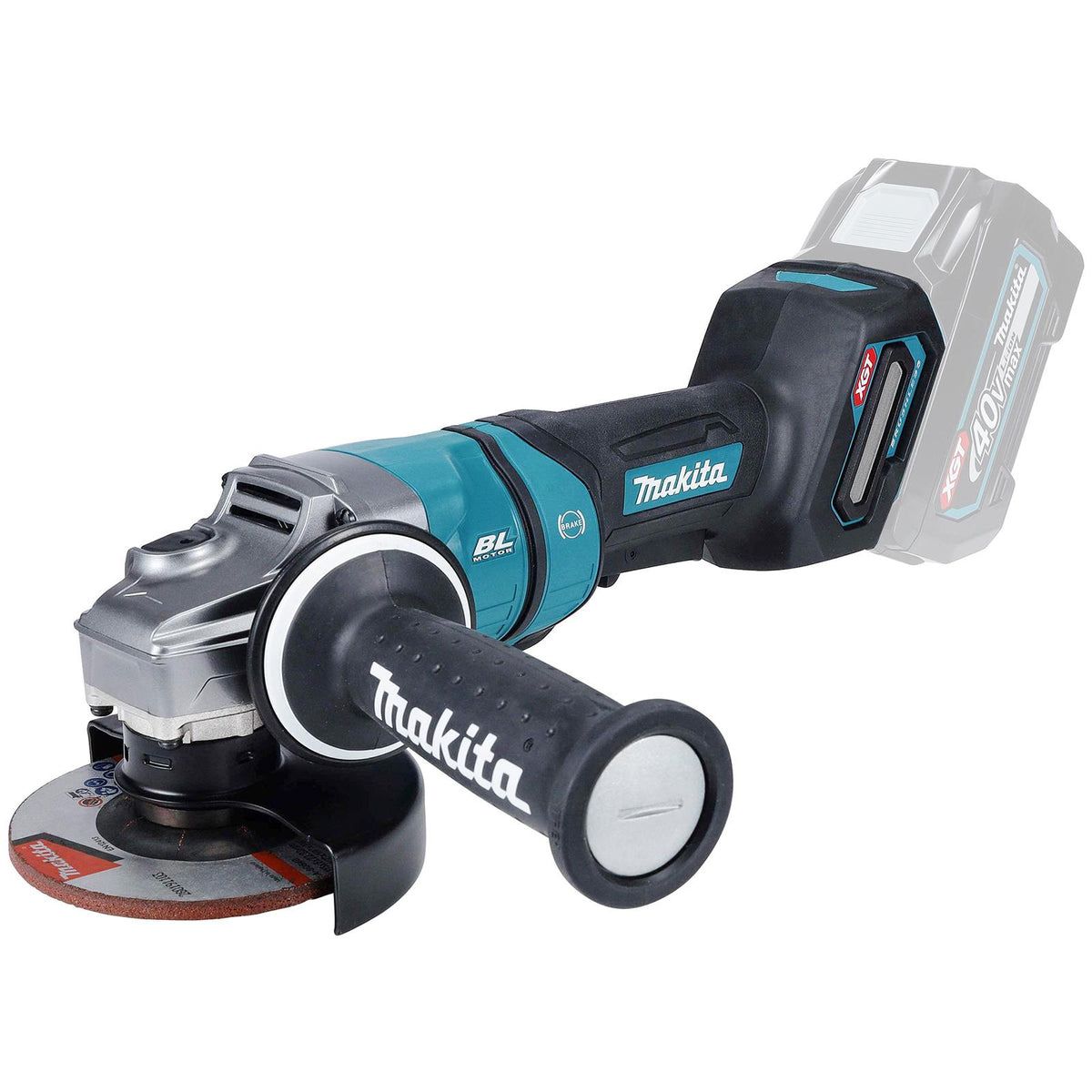 Makita GA049GZ01 40v XGT Max 115mm Brushless Angle Grinder Body Only With Carry Case