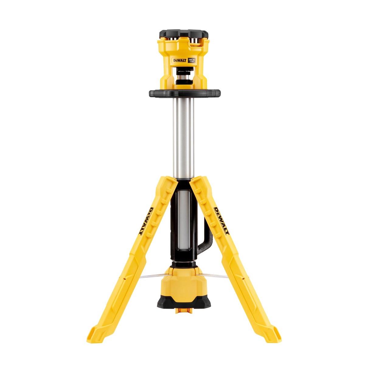 Dewalt DCL079 18V XR LED Tripod Light With 1 x 4.0Ah Battery & Charger