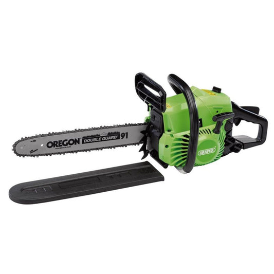 Draper CSP3940 400mm Oregon Petrol Chainsaw With Chain and Bar 37cc 02567