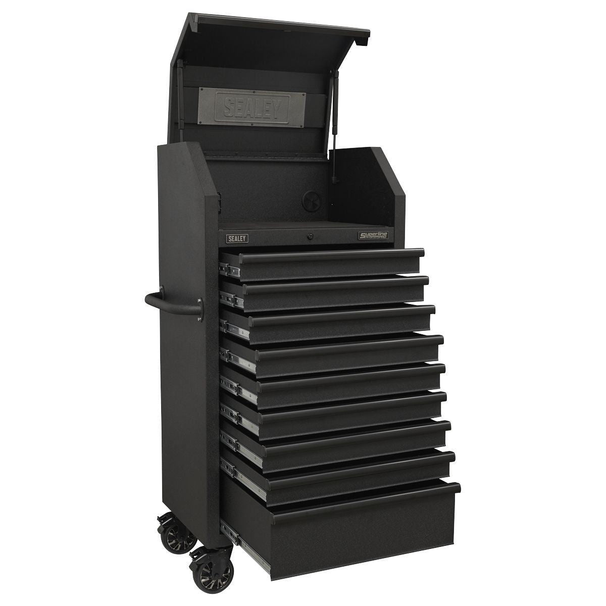 Sealey AP2709BE 9 Soft Close Drawer 690mm Power Strip Tower Cabinet