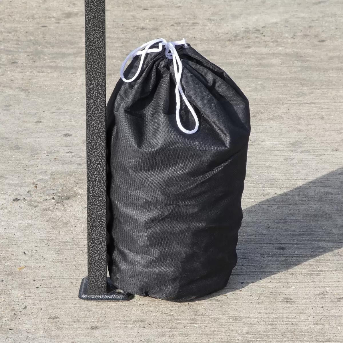 Dellonda DG127 Premium Pop-Up Gazebo Water Resistant Carry Bag Stakes Weight 2x2m