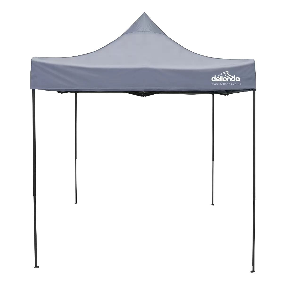 Dellonda DG129 Premium Pop-Up Gazebo Water Resistant Carry Bag Stakes Weight 2x2m