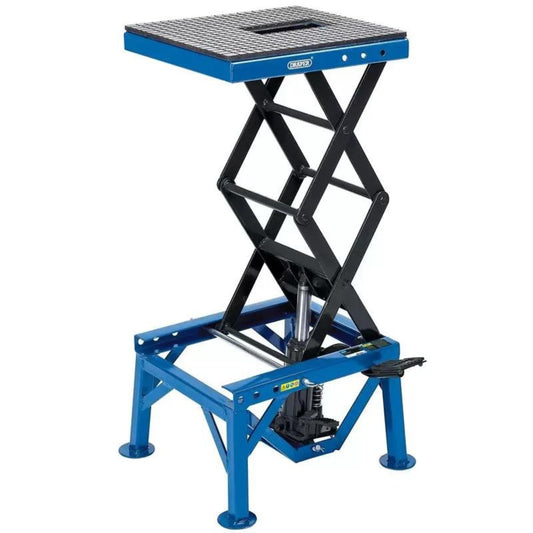 Draper MCPL3B Hydraulic Motorcycle Scissor Lift 135kg 70212