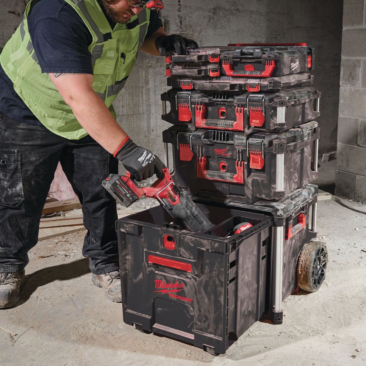 Milwaukee Packout Rolling Drawer Tool Box Trolley 4932498651