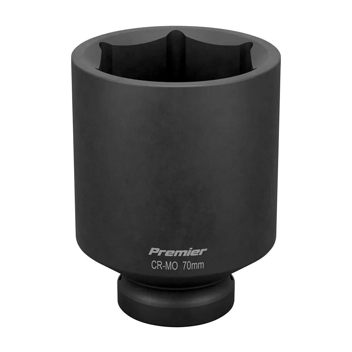 Sealey IS170D Premier Deep Impact Socket 1 inch Sq Drive 70mm