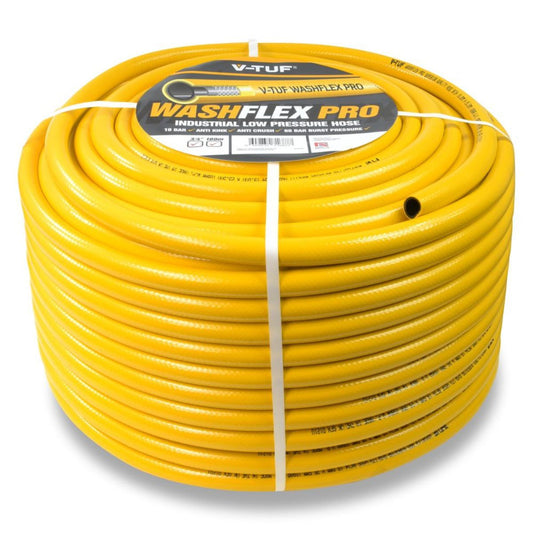 V-TUF BF34100 100m 3/4” Low Pressure WashFlex Commercial Water Supply Hose