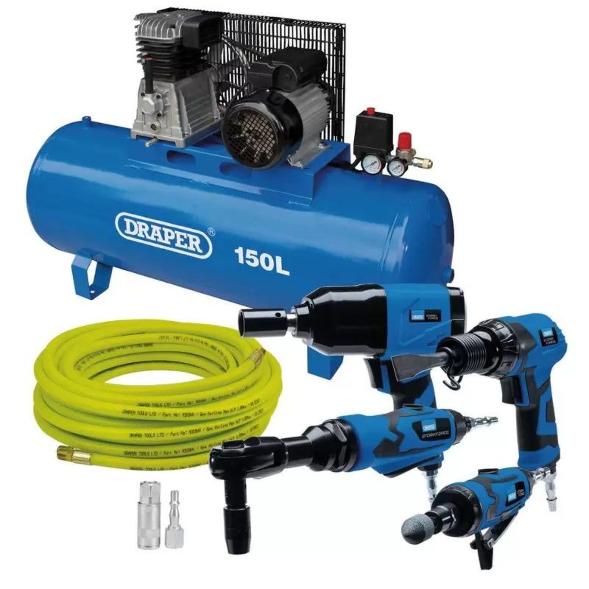 Draper PTKATL150L Compressor & Air Tool Kit 150L 70530