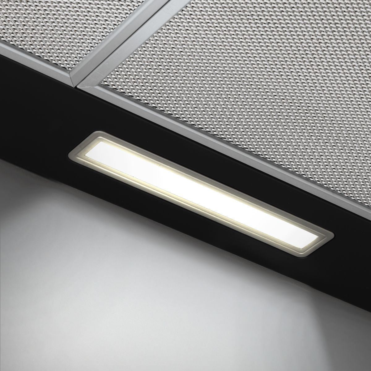 Sealey DH59 Baridi Chimney Style Cooker Hood with Carbon Filters 90cm Black