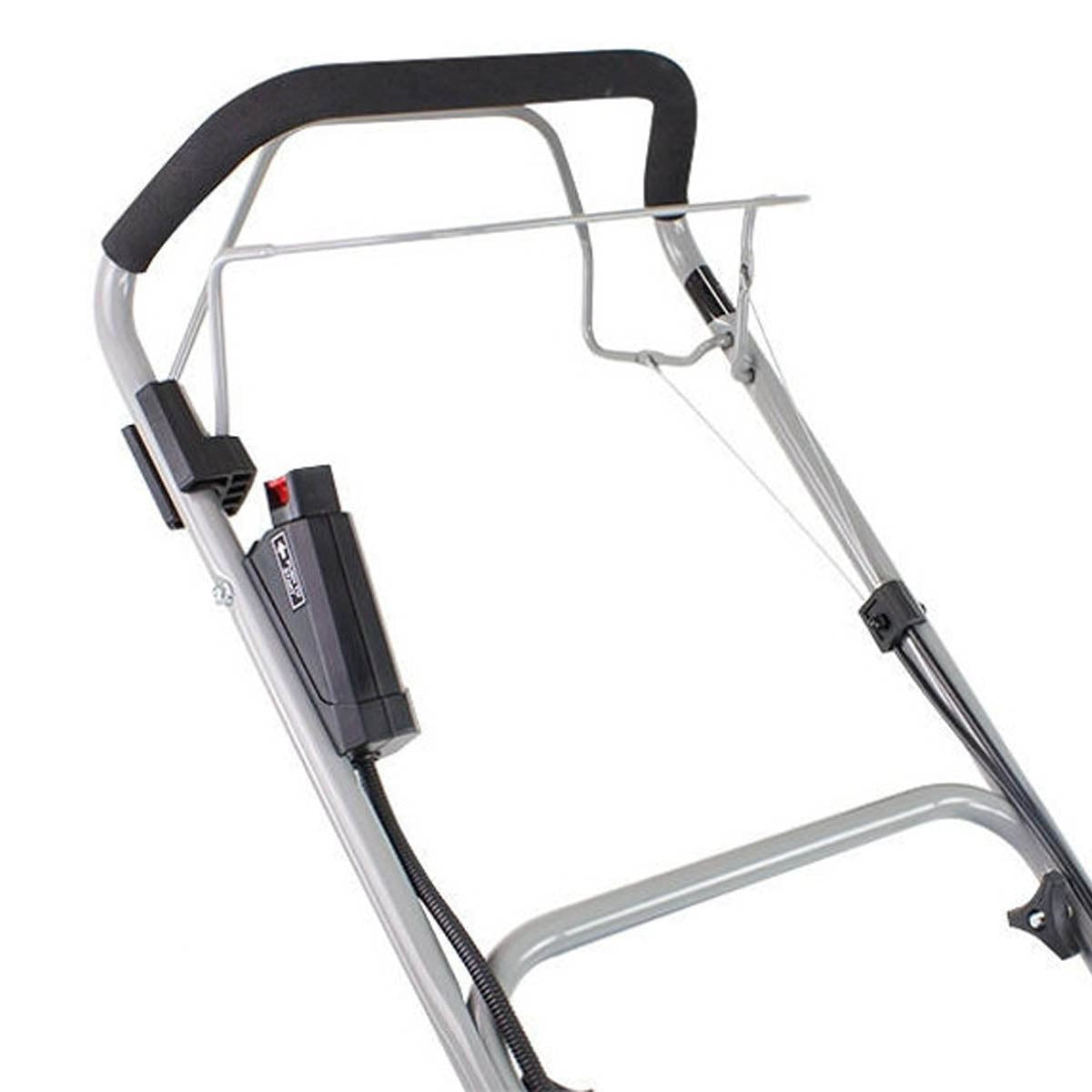 Hyundai HYM430SPER 43cm Electric-Start Self-Propelled Petrol Roller Lawnmower 139cc Engine & 25-75mm Cuts