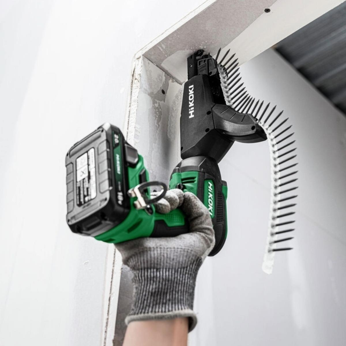 HiKOKI W18DAW3Z 18V Brushless Drywall Screwdriver with 1 x 5.0Ah Battery Charger & Case