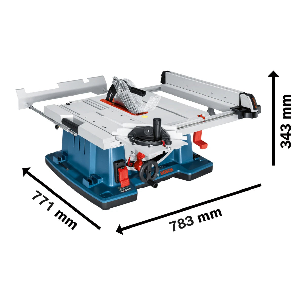 Bosch GTS 10 XC Professional Table Saw 2100W/240V Powerful for Precision Cutting 0601B30470