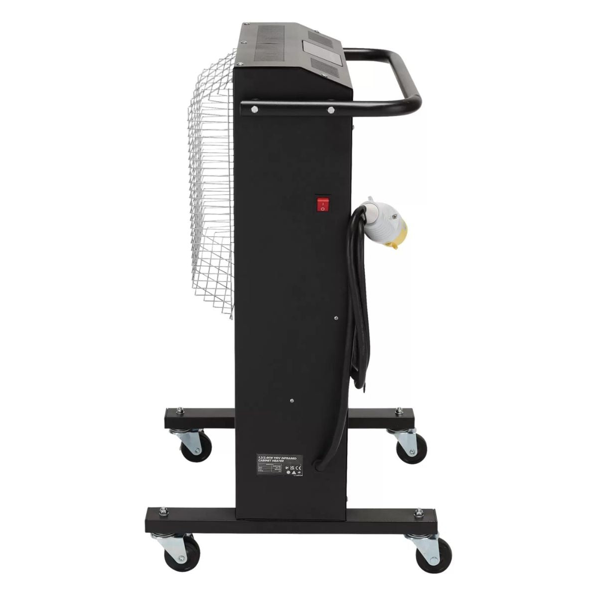 Draper IRH2400 Infrared Cabinet Heater Efficient Heating for Large Spaces 110V/2.4Kw 04746