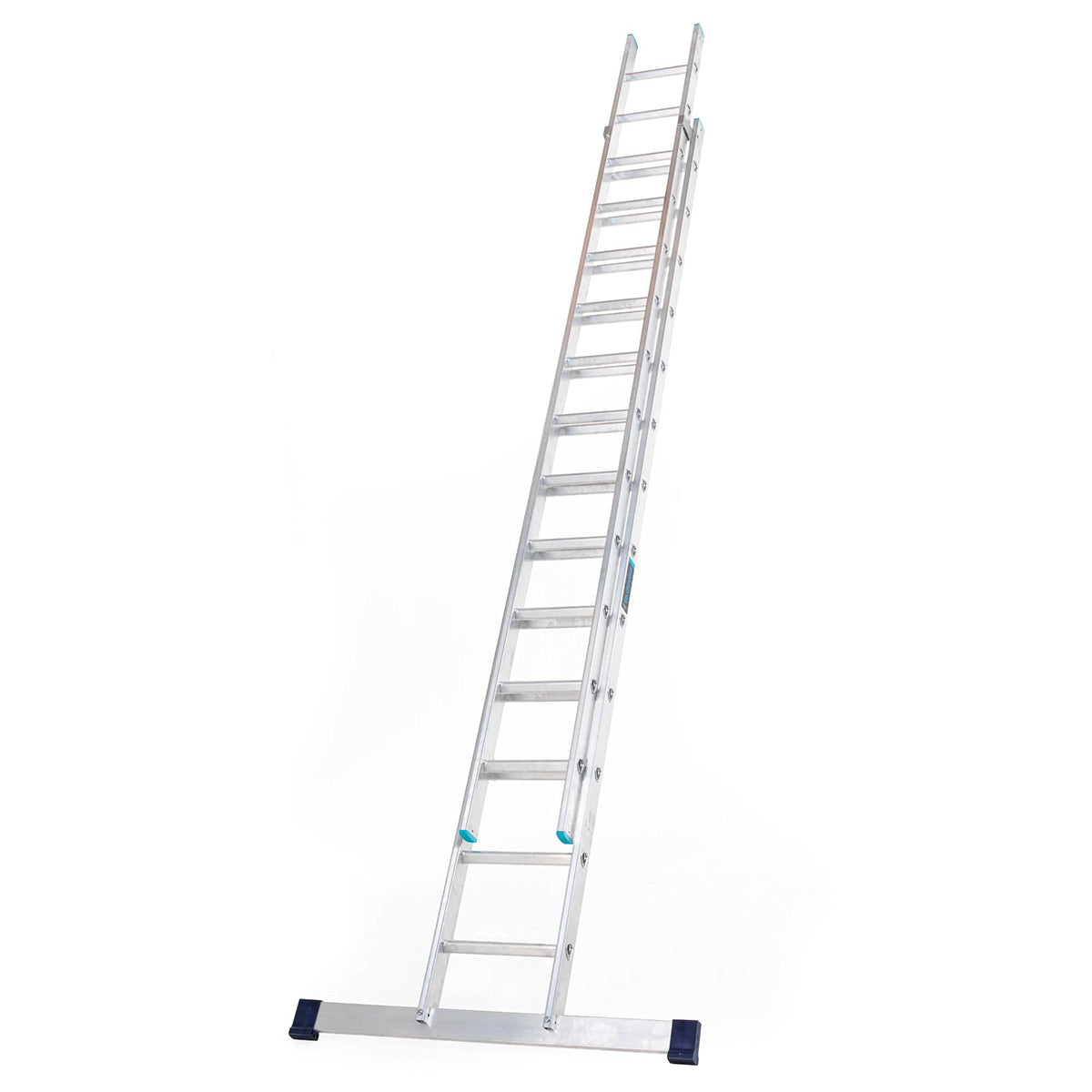 TB Davies 3.5m Aluminium Professional Double Extension ladder Sturdy & Lightweight 1102-032