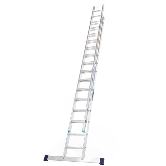 TB Davies 4.5m Aluminium Professional Dauble Extension ladder Sturdy & Lightweight 1102-034