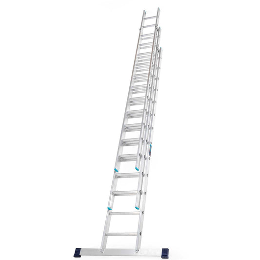 TB Davies 3.5m Aluminium Professional Triple Extension ladder Sturdy & Lightweight 1102-039