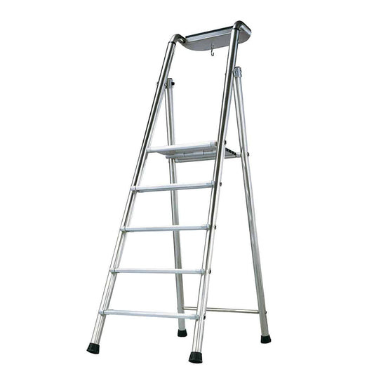 TB Davies 5 Tread Probat Aluminium Platform Step Ladder Lightweight, Durable & Safe 1205-005