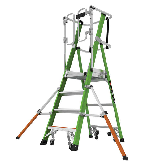 Little Giant 4 Tread Safety Podium Step Secure & Portable Access Solution for Safe Work 1304-094