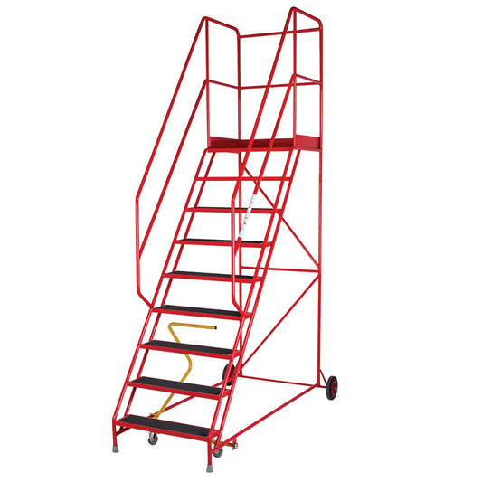 TB Davies 9 Tread Anti-Slip HD Steel Professional Mobile Step Durable & Safe Access 2020-009