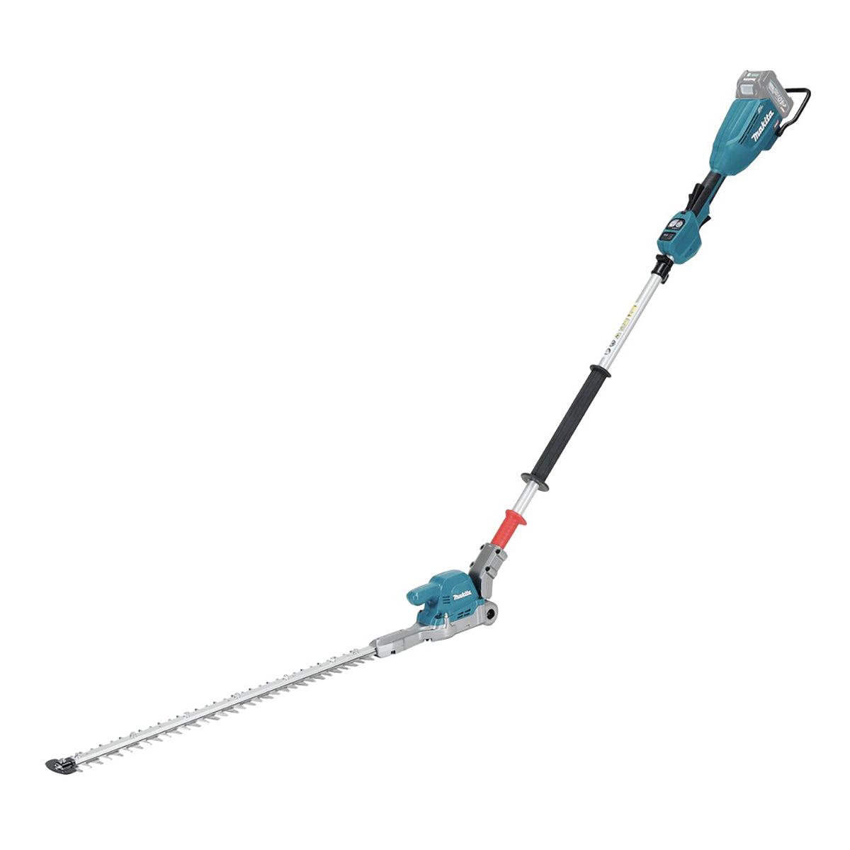 Makita UN001GZ 40V XGT Brushless Cordless Pole Hedge Trimmer With 1 x 2.5Ah Battery & Charger