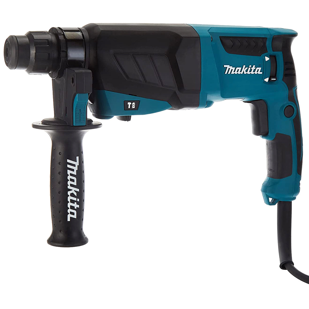 Makita HR2630/1 3 Mode SDS+ Rotary Hammer Drill 110V with 3 Piece Chisel