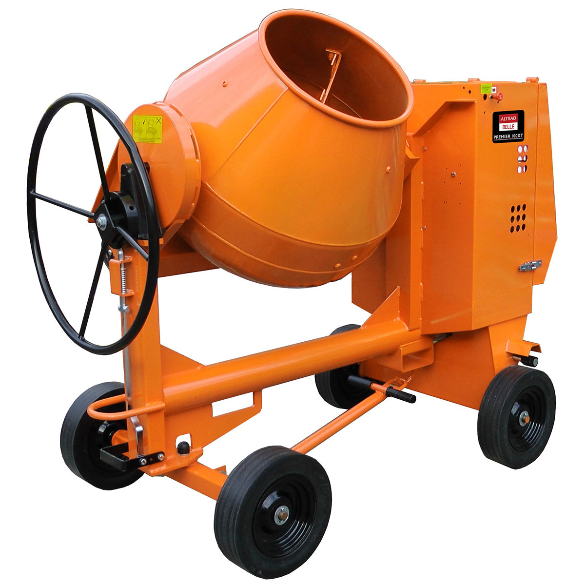 Belle PM42 Premier 200XT Electric Site Mixer 110V/50Hz Heavy-Duty Cement Mixer for Jobs