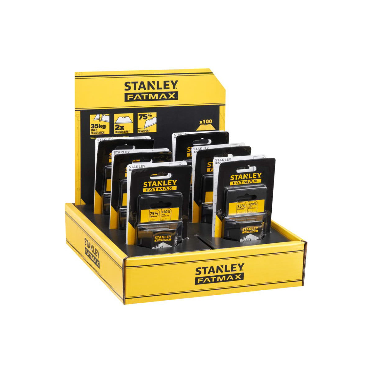 Stanley FatMax Replacement Trimming Knife Blades Durable & Precision Cutting XMS24BLADES