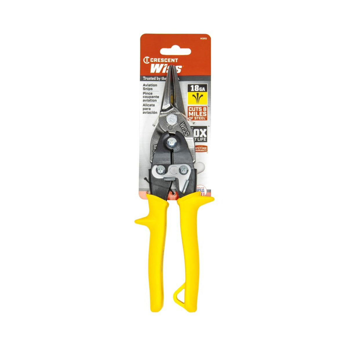 Crescent Wiss M-3R 248mm Metalmaster Compound Snips Precision Cutting Tools XMS24SNIPS