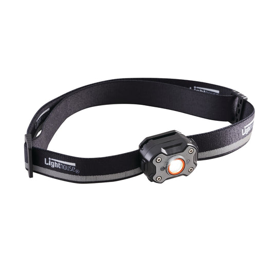 Lighthouse Bright & Versatile 400 Lumens Elite Rechargeable Headlight for Hands-Free Illumination XMS24HEAD