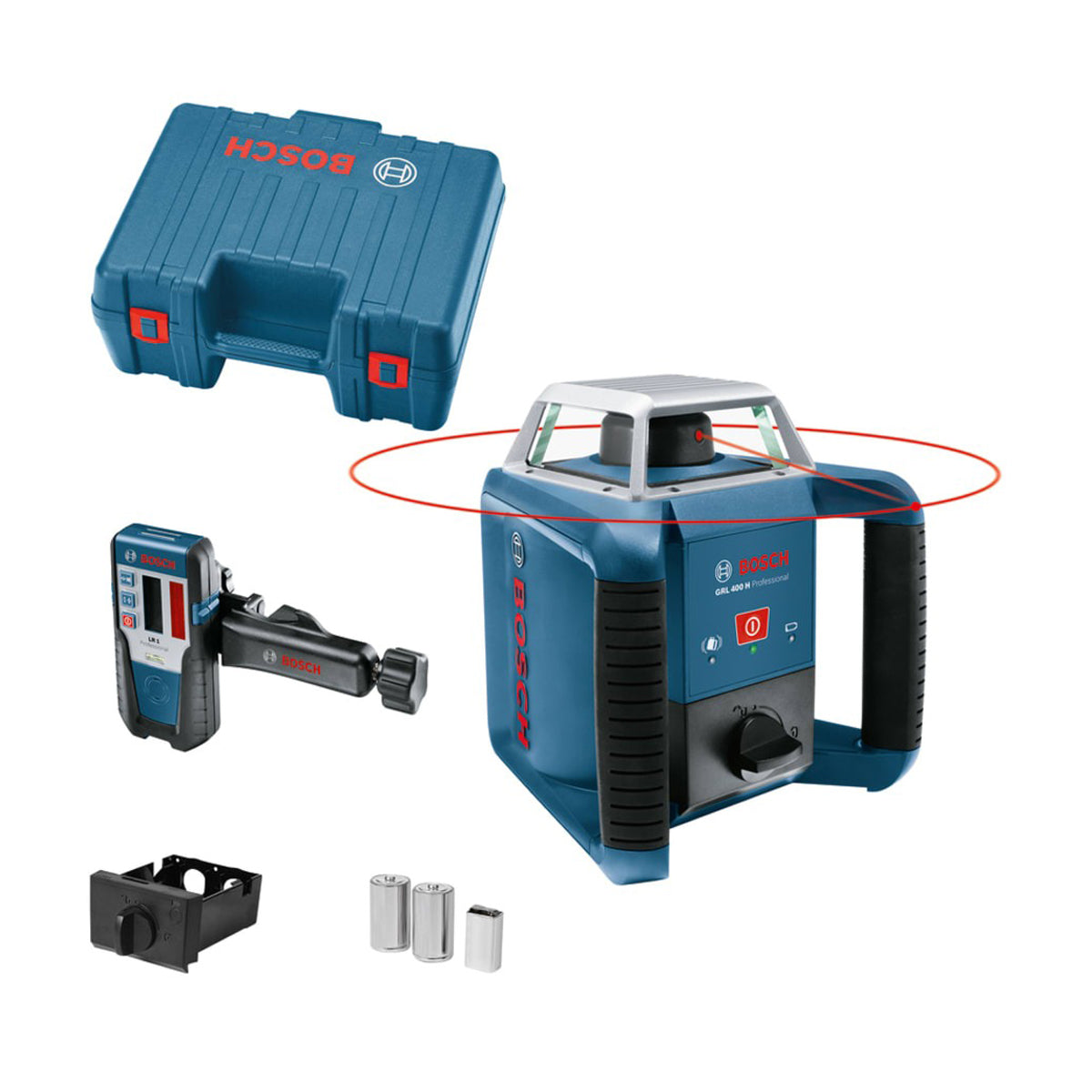 Bosch GRL 400 H Professional Rotation Laser High Precision Leveling Tool 0601061800