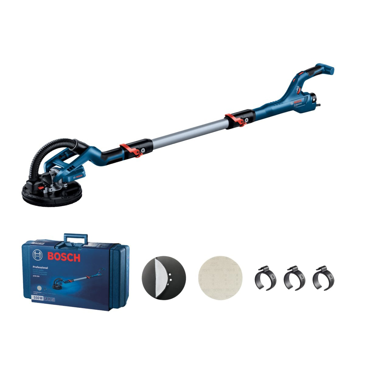 Bosch GTR 55-225 Professional Drywall Sander Powerful Finishing Tool 240V/550W 06017D4070