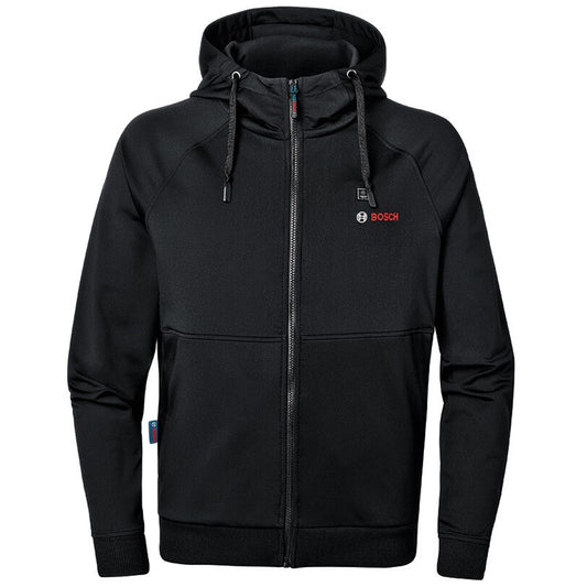 Bosch GHH 12+18V XA Professional Heated Hoodie Three-Zone Heating & USB Charging XL 06188000ET