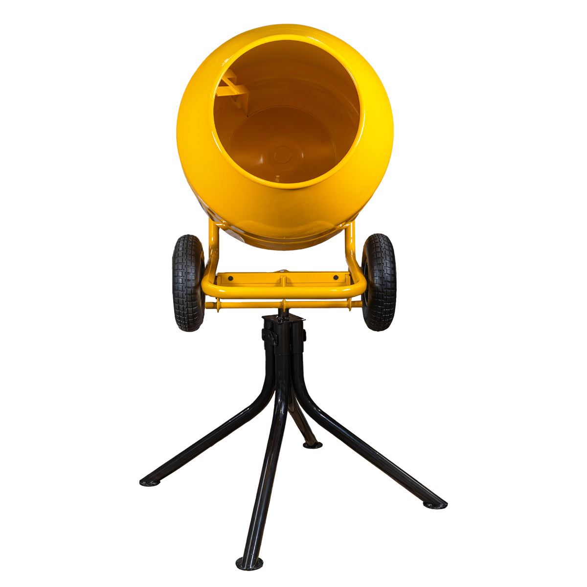 JCB CMH150P Cement Mixer Honda GX160 Petrol Engine 134L Seam Welded Drum 100L Working Capacity