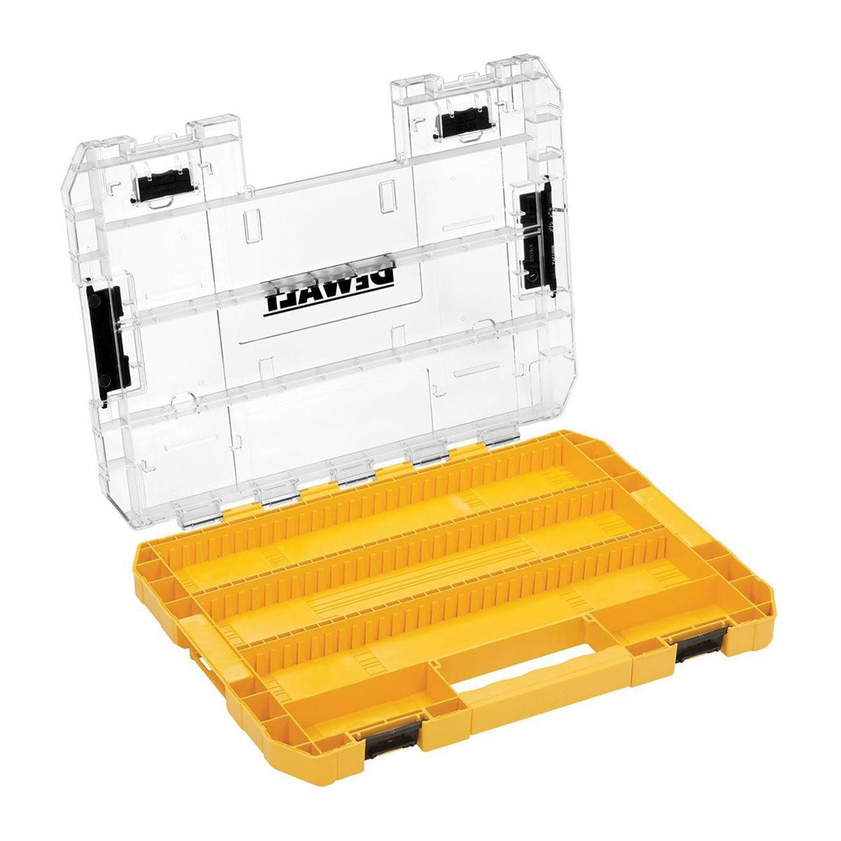 Dewalt DT70804-QZ Large Tough Case Organiser with Small Bulk Storage Case, Dividers, Screwdriver Bit Bars (Empty)