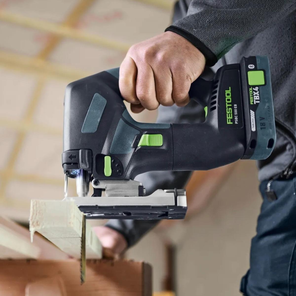 Festool PSBC 500 EB-Basic 18V Brushless Pendulum Jigsaw Body Only in Systainer - 576972