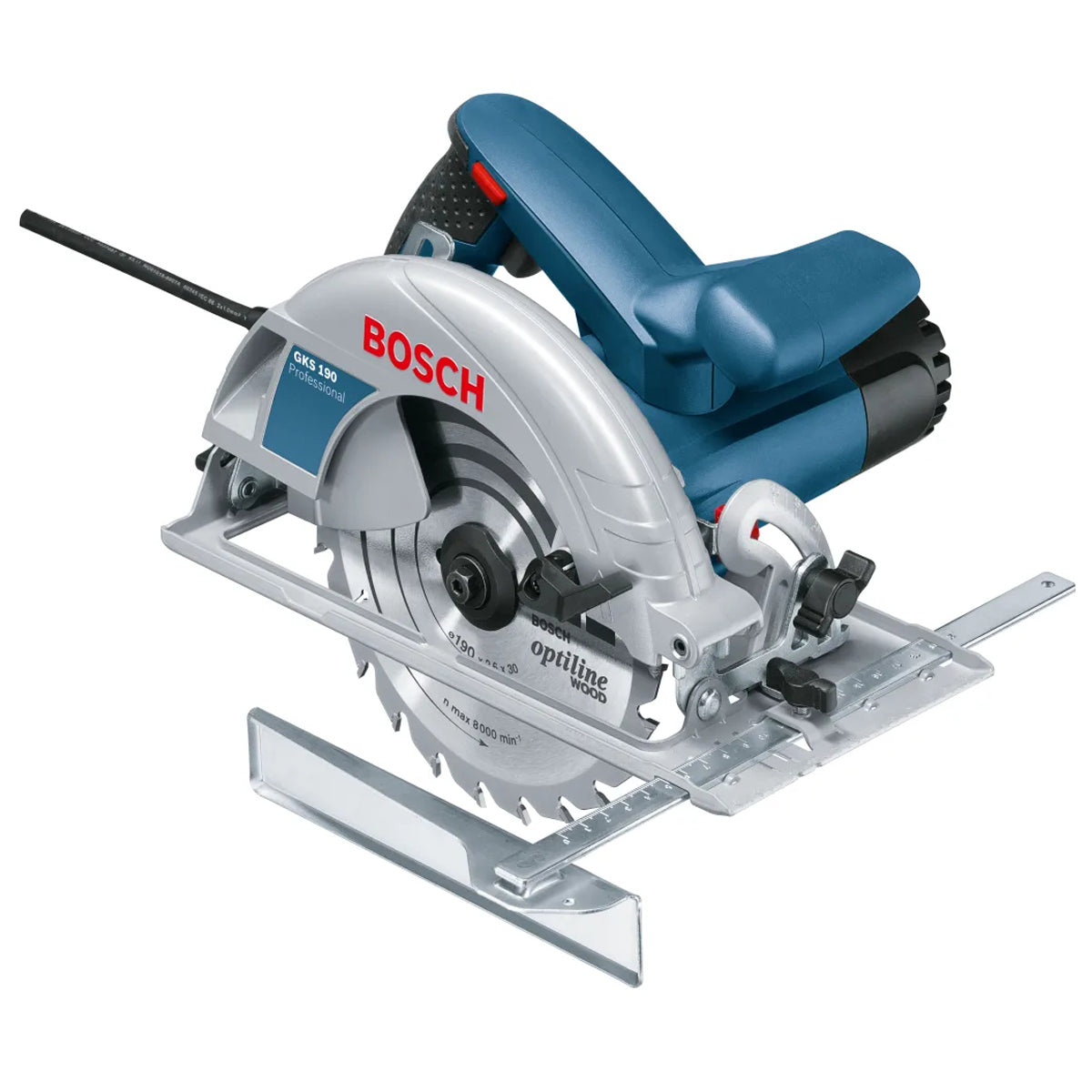 Bosch GKS 190 Professional & Powerful 190mm Circular Saw with Carry Case 240V/1400W 0601623070