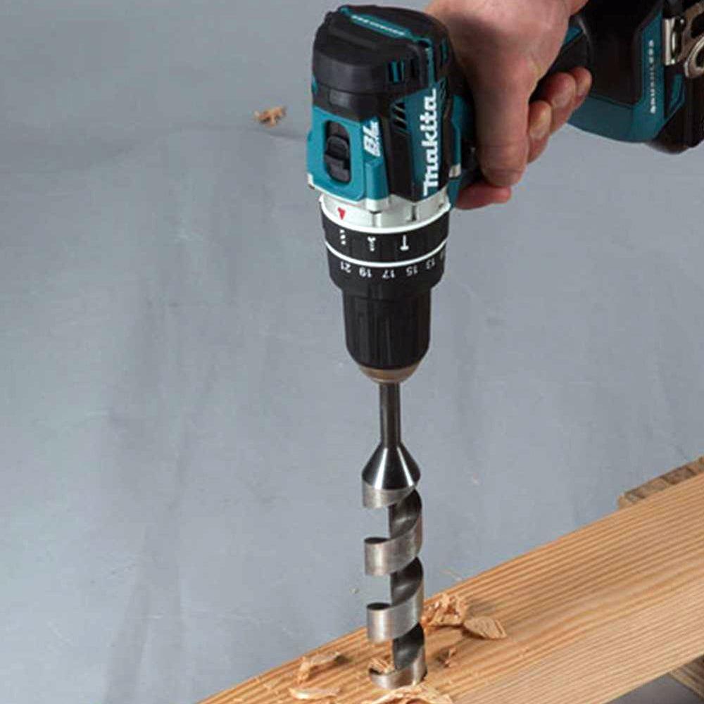 Makita DLX2578TJ 18V LXT Brushless Twin Pack Combi Drill & Impact Driver with 2 x 5.0Ah Batteries, Charger & Case