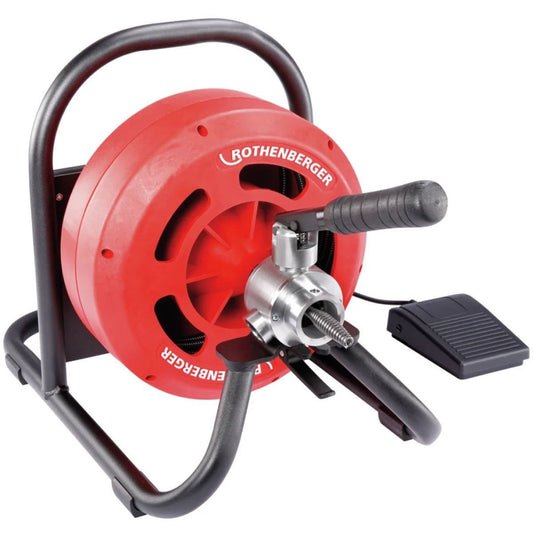 Rothenberger Rodrum Auto Feed S 13 incl. Spiral 13mm/15m 110V For the removal of blockages in sewage 1000001260