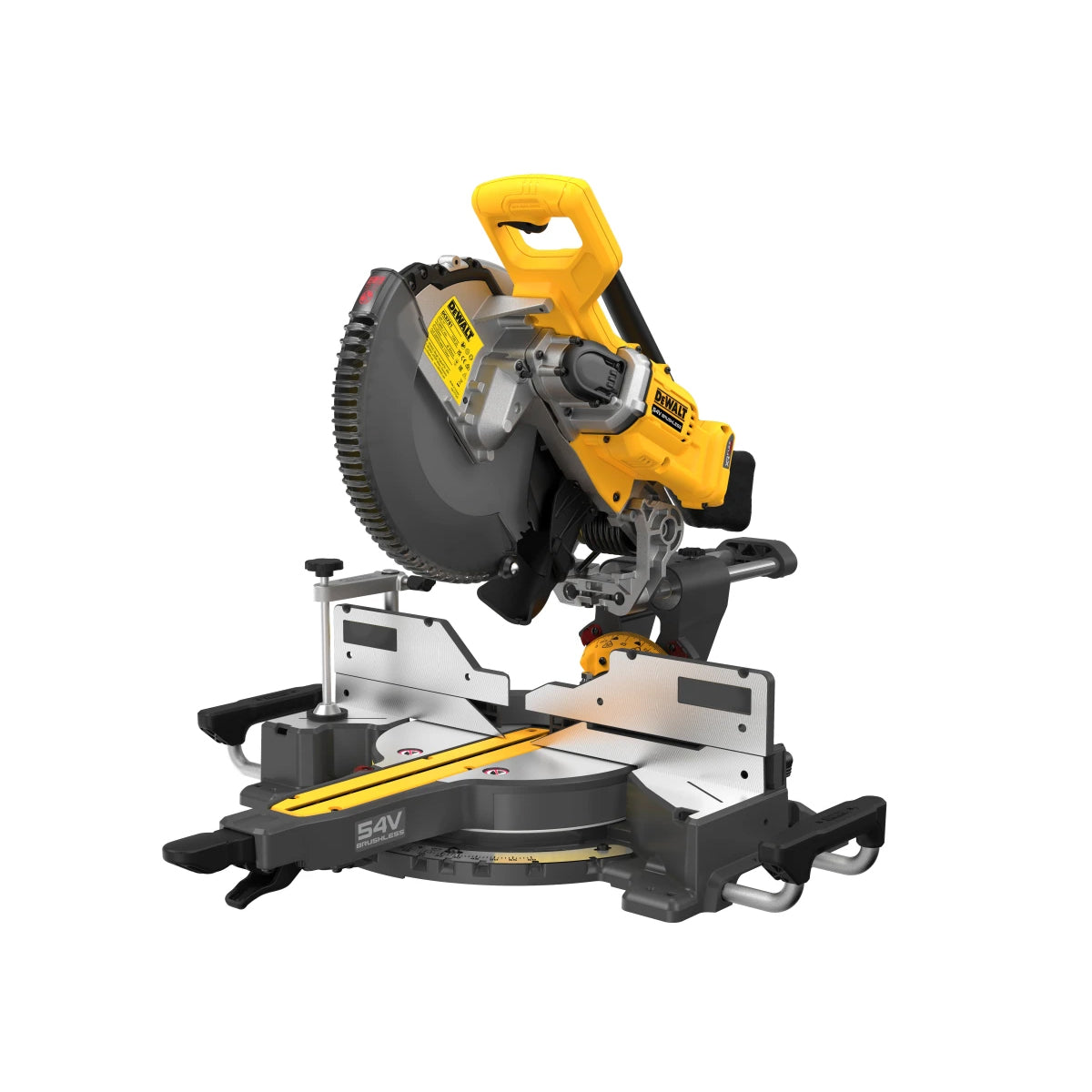 Dewalt DCS781N 54V XR Flexvolt Brushless 305mm Slide Mitre Saw Body Only Precision Cuts in Wood & Metal