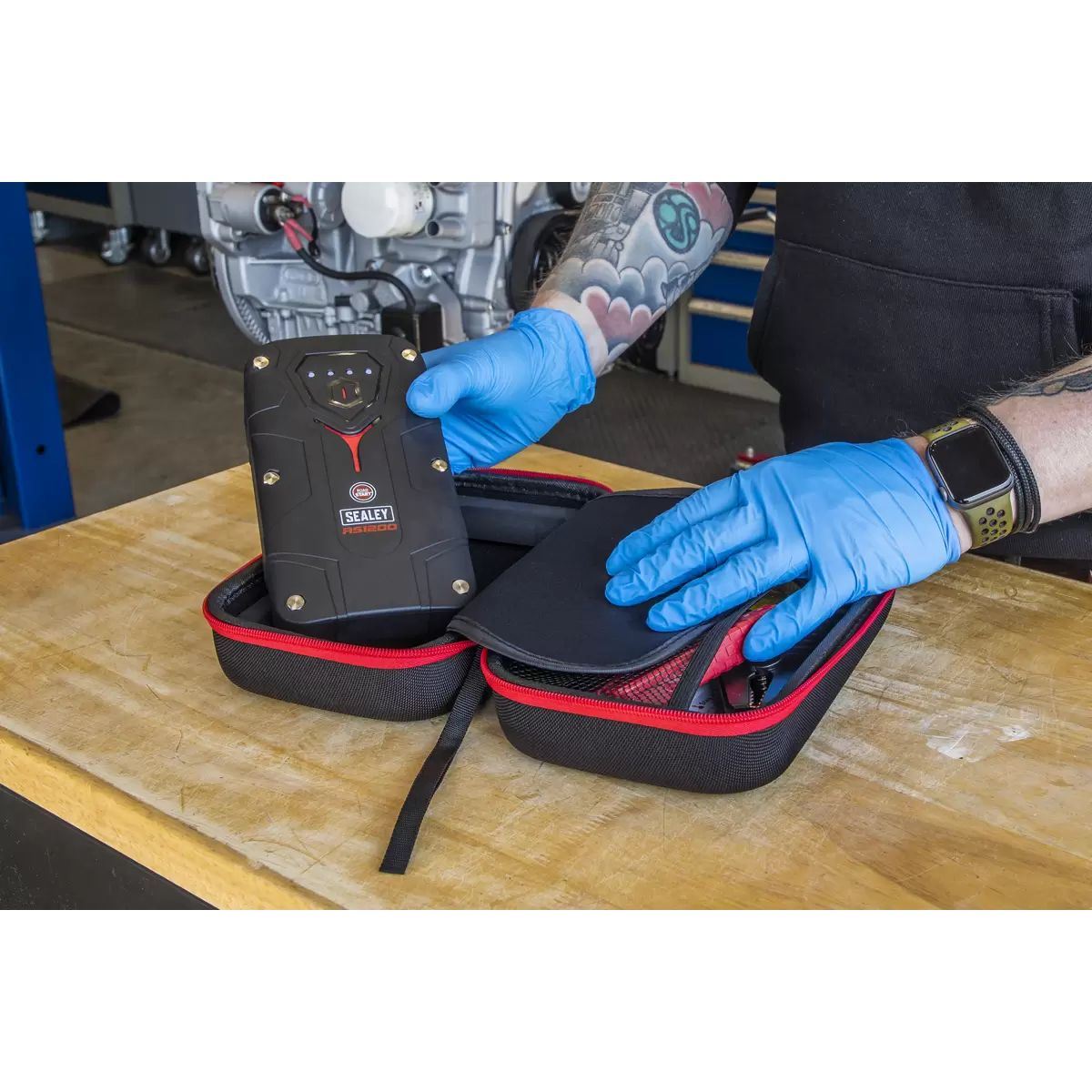 Sealey RS1200 12V Jump Starter Power Pack 1200A