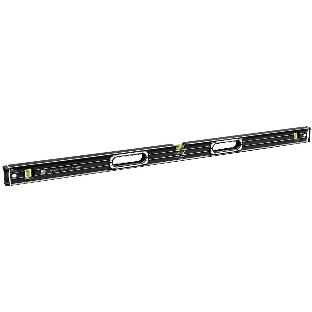Stabila STB196-2-DSSET 196-2 61cm & 122cm 2 Piece Dark Shadow Spirit Level Combo Set