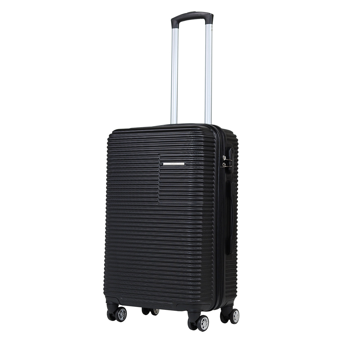 Newcom Hard Shell Trolley Suitcase 24" - Black