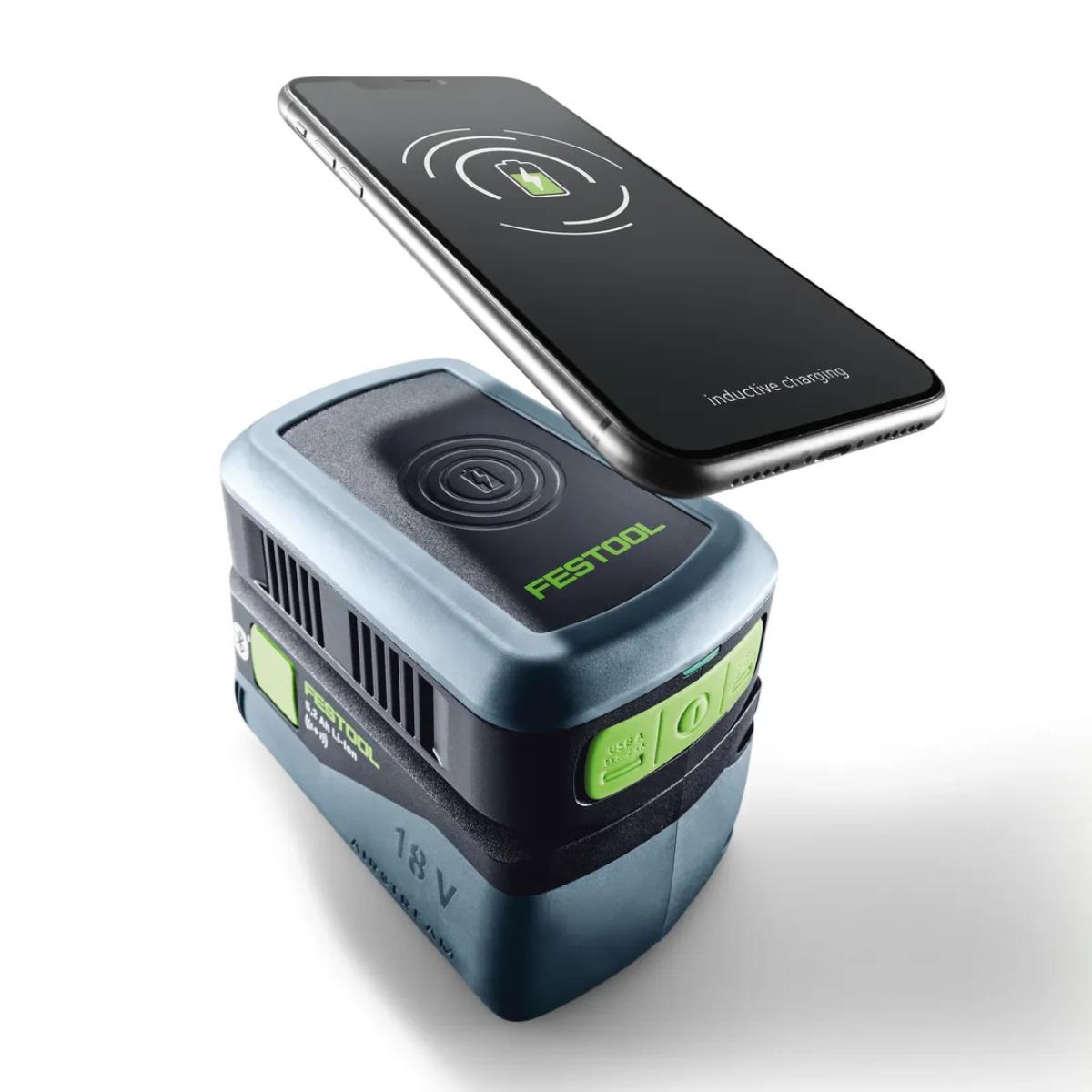 Festool PHC 18 Wireless & USB Adapter Phone Charger - 577155 - SPL