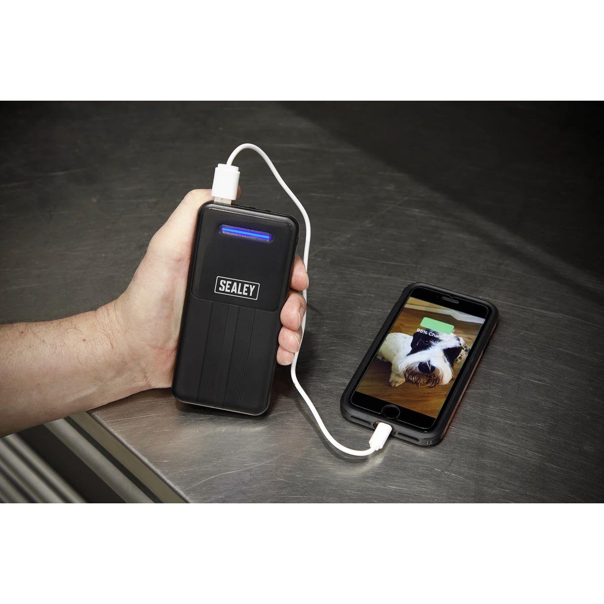 Sealey HG02KIT 5V Heated Puffy Gilet with Power Bank 20Ah 44
